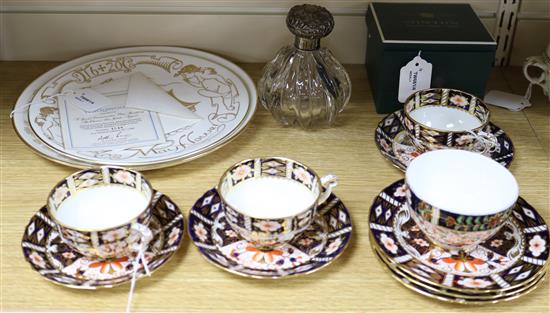 A collection of Royal Crown Derby Imari tea ware and sundry items,
